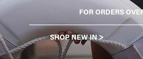 Text: "SHOP NEW IN". Discover our fresh new arrivals collection.