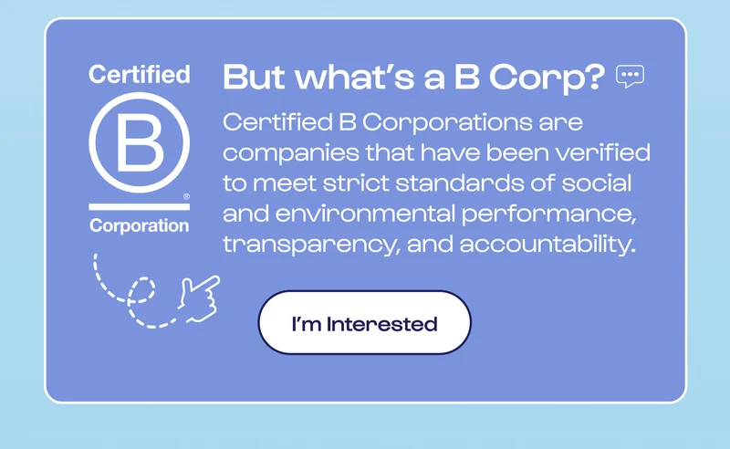 But what's a B Corp?