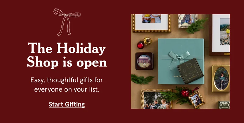 The Holiday Shop is open. Easy, thoughtful gifts for everyone on your list. Start Gifting