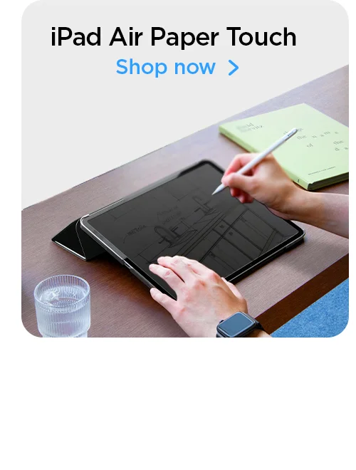 Shop iPad Air Paper Touch EZ Fit screen protector.