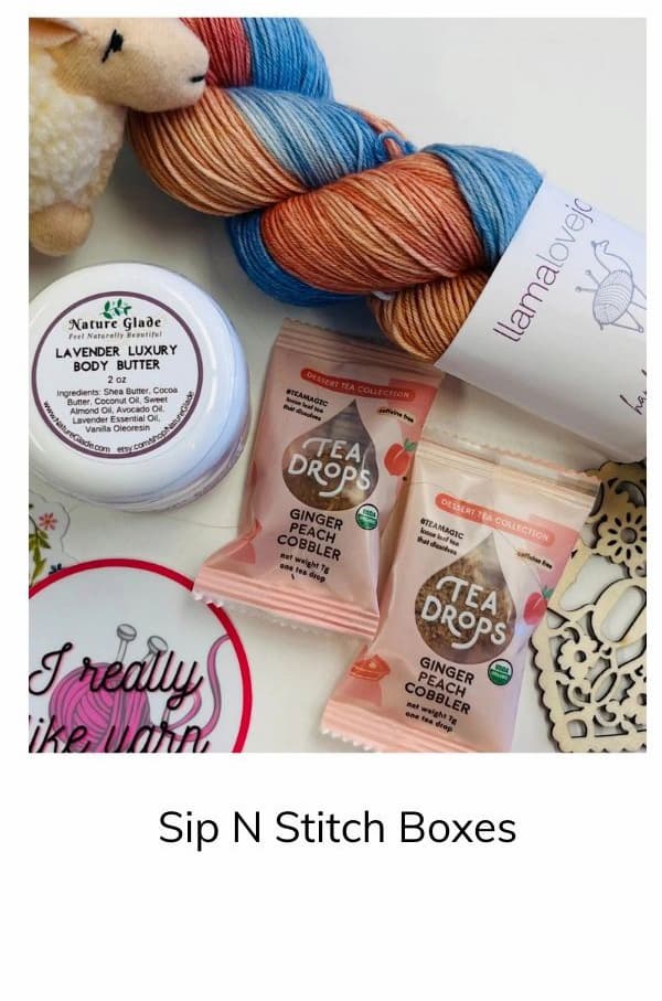 Yarn Shop Mystery Box Sip N Stitch Boxes
