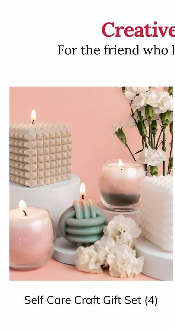 Self Care Crafting Gift Set (Four Craft Kits!)