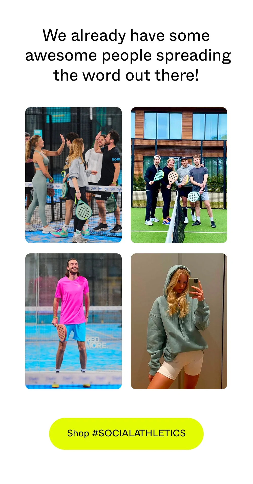 Shop #SOCIALATHLETICS