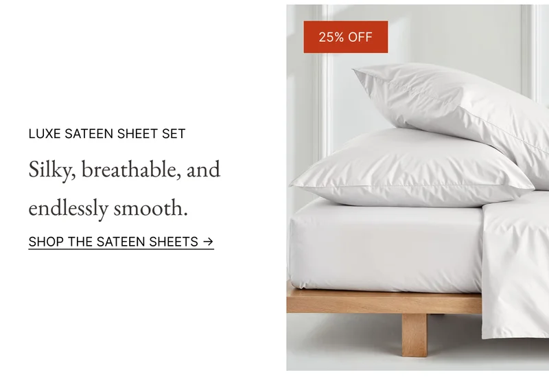 SHOP THE SATEEN SHEETS