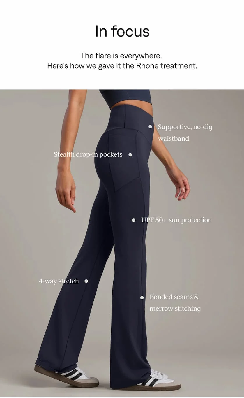 Revive™ Flare Legging: Features