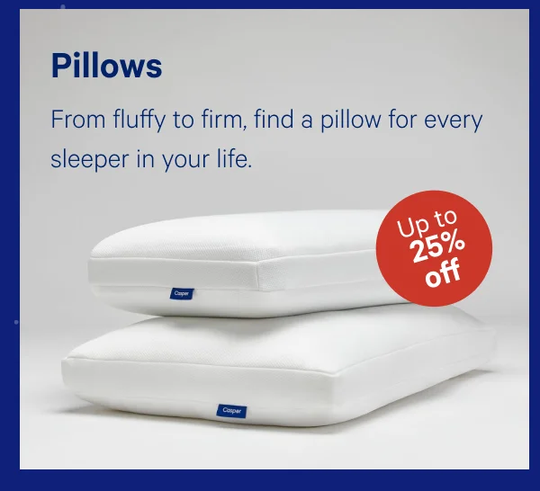 [Up to 25% off] >> Pillows >>