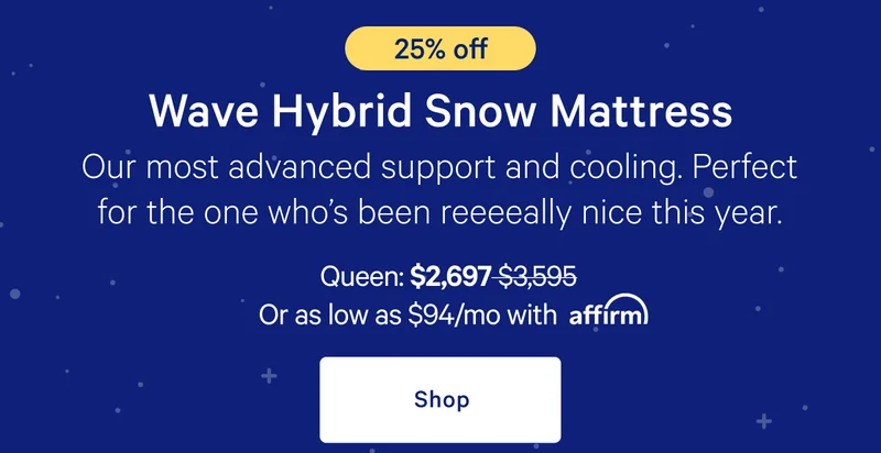 [25% off} >> Wave Hybrid Snow Mattress >>