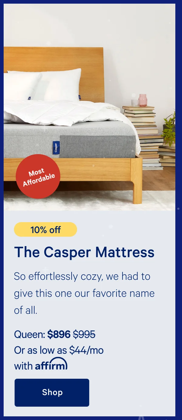 [10% off] >> The Casper Mattress >>