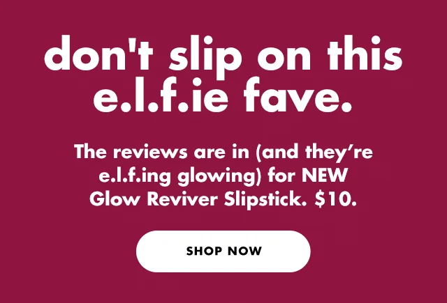 don't slip on this e.l.f.ie fave.