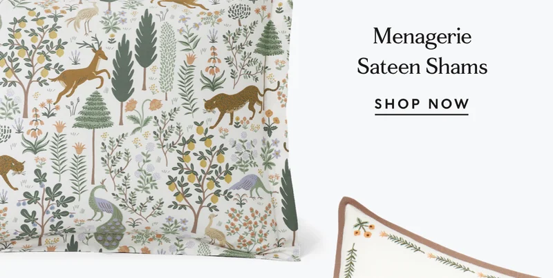 Menagerie Sateen Shams