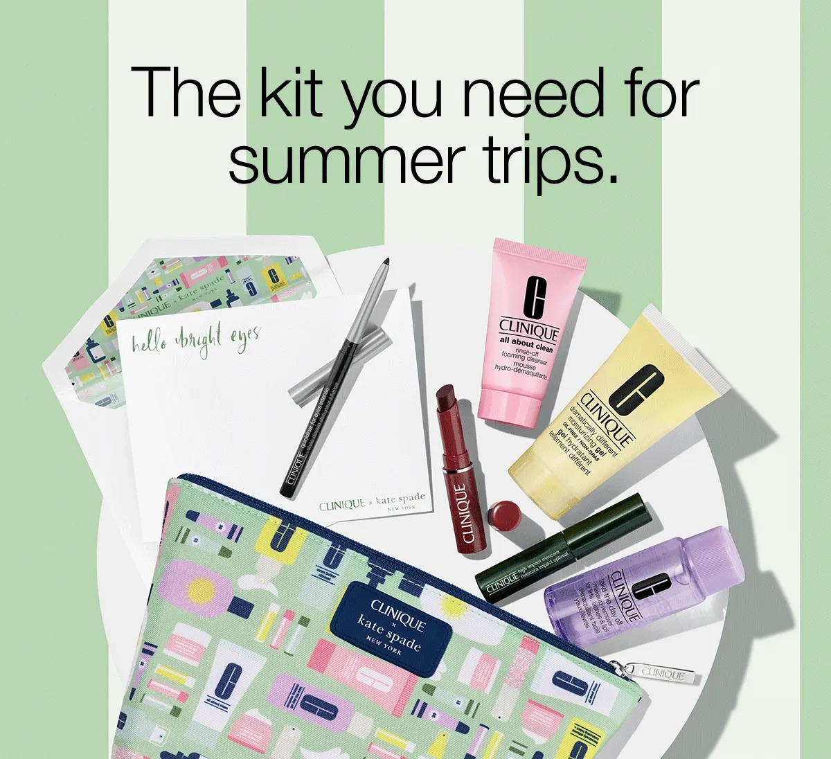The kit you need for summer trips.