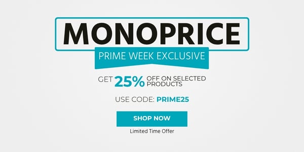 Monoprice Prime Week Exclusive! Get 25% Off On Selected Products. Use Code: discount code. Limited Time Offer. Shop Now.