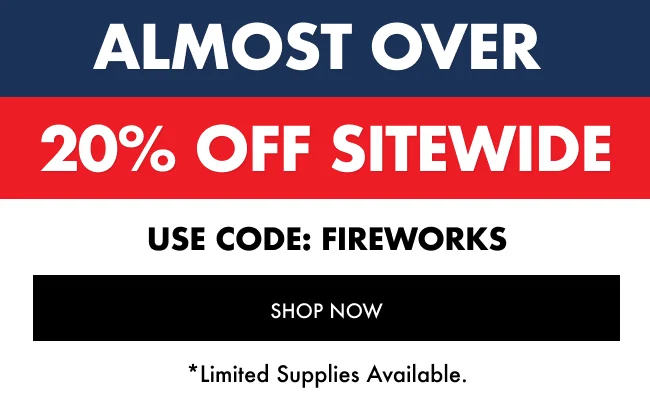 Almost Over 20% Off Sitewide
