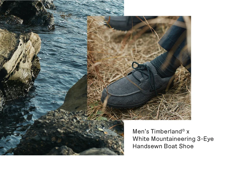 Men's Timberland x White Mountaineering 3-Eye Handsewn Boat Shoe