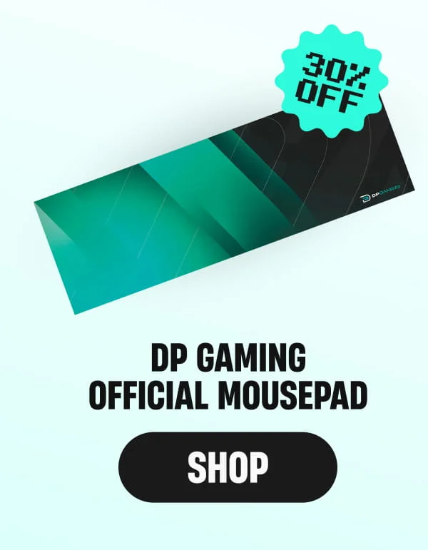 DP GAMING OFFICIAL MOUSEPAD . SHOP