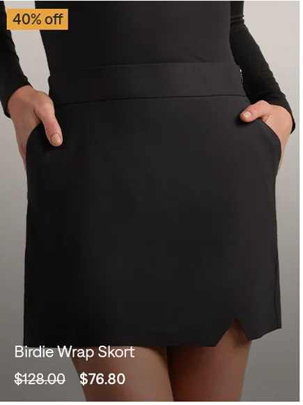 Birdie Wrap Skort