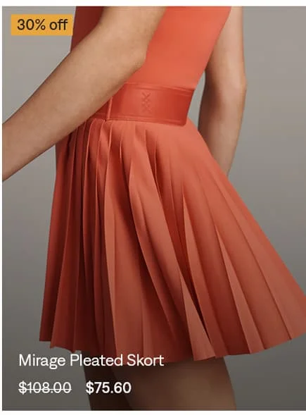 Mirage Pleated Skort