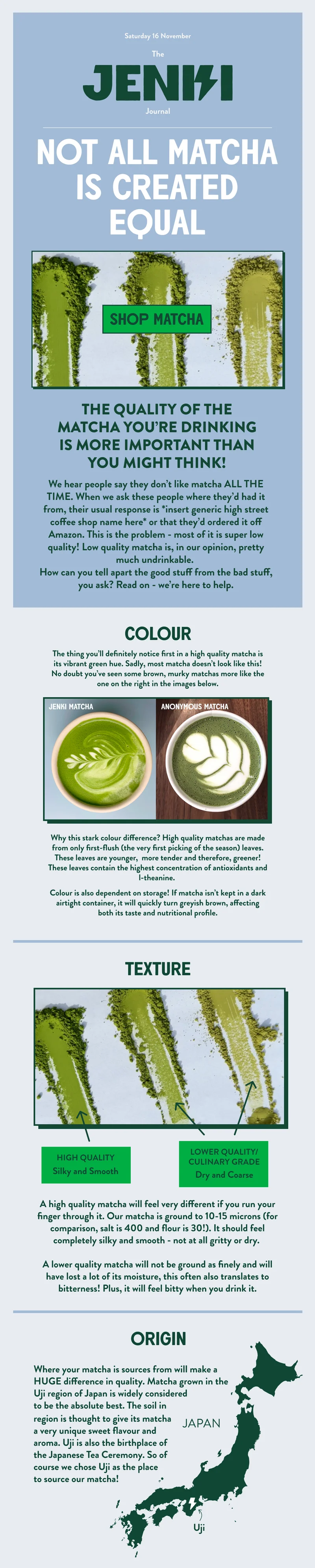 Matcha powder