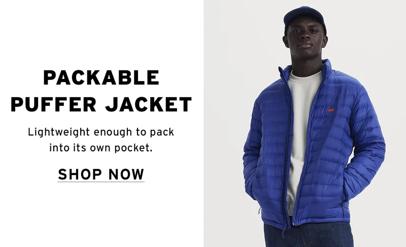 SHOP PACKABLE PUFFER JACKET