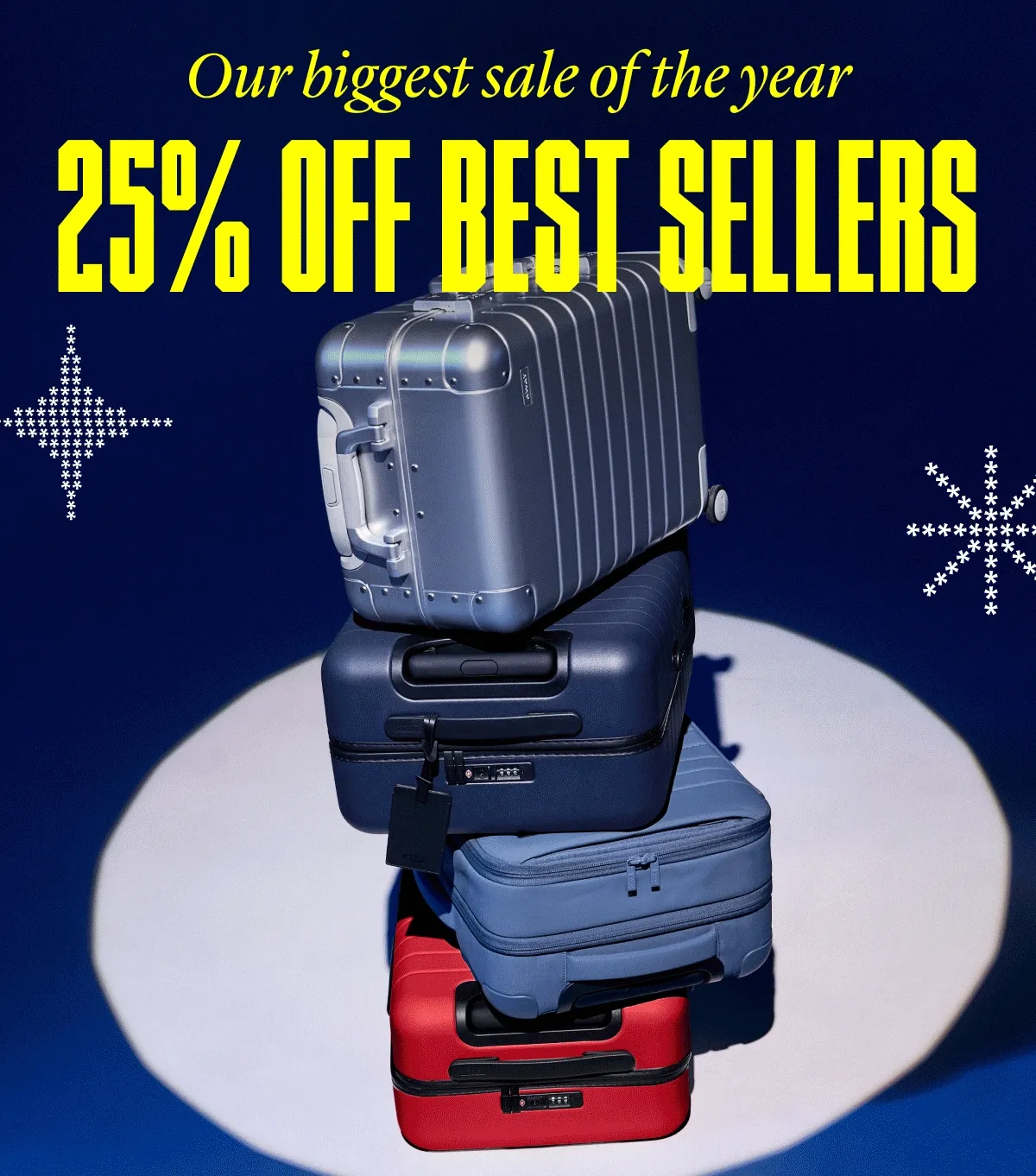 Our biggest sale of the year | 25% off best sellers*