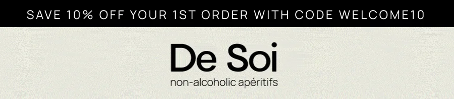 Image containing De Soi logo and welcome banner. Save 10% off with code WELCOME10