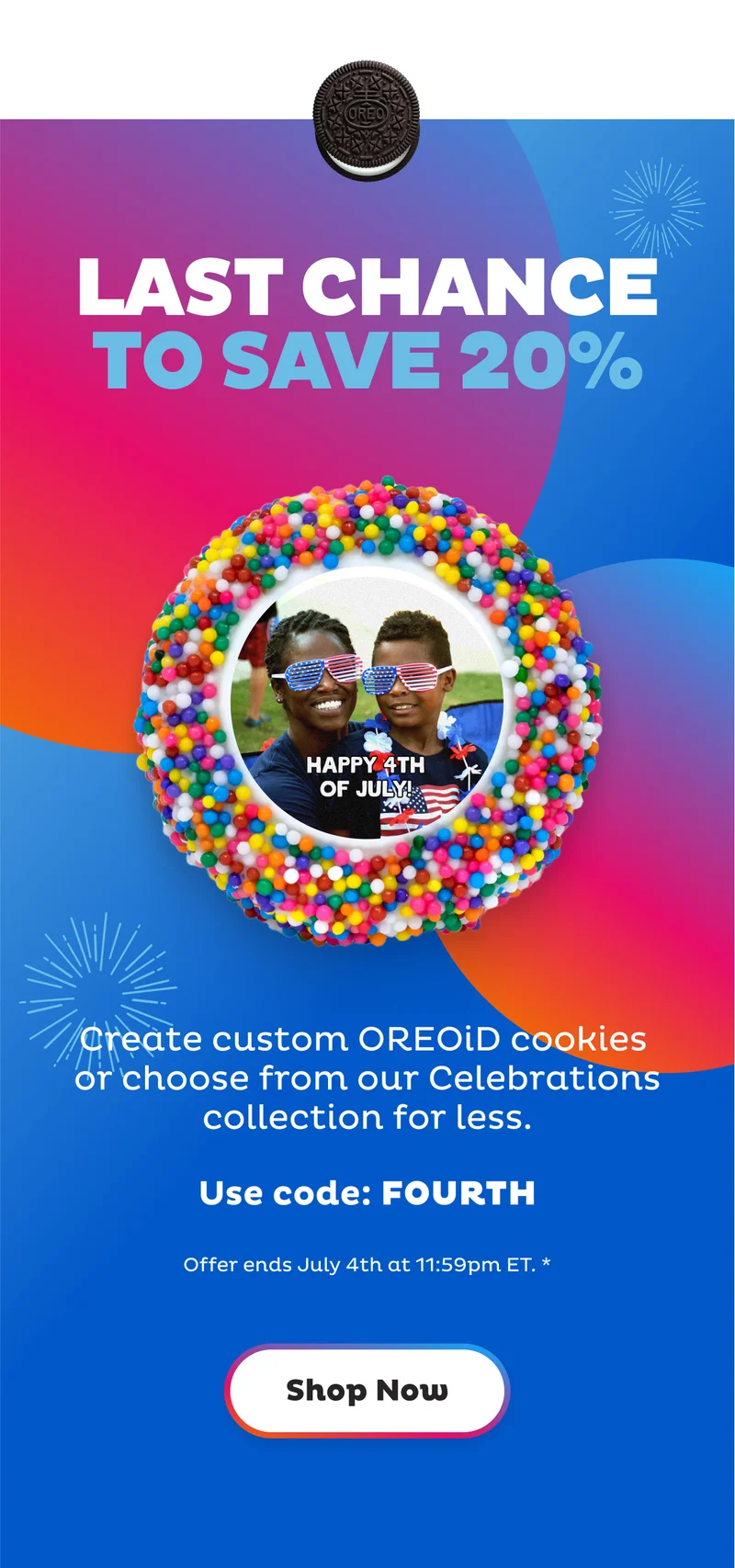 Shop 20% Off OREOiD Through July 4th!