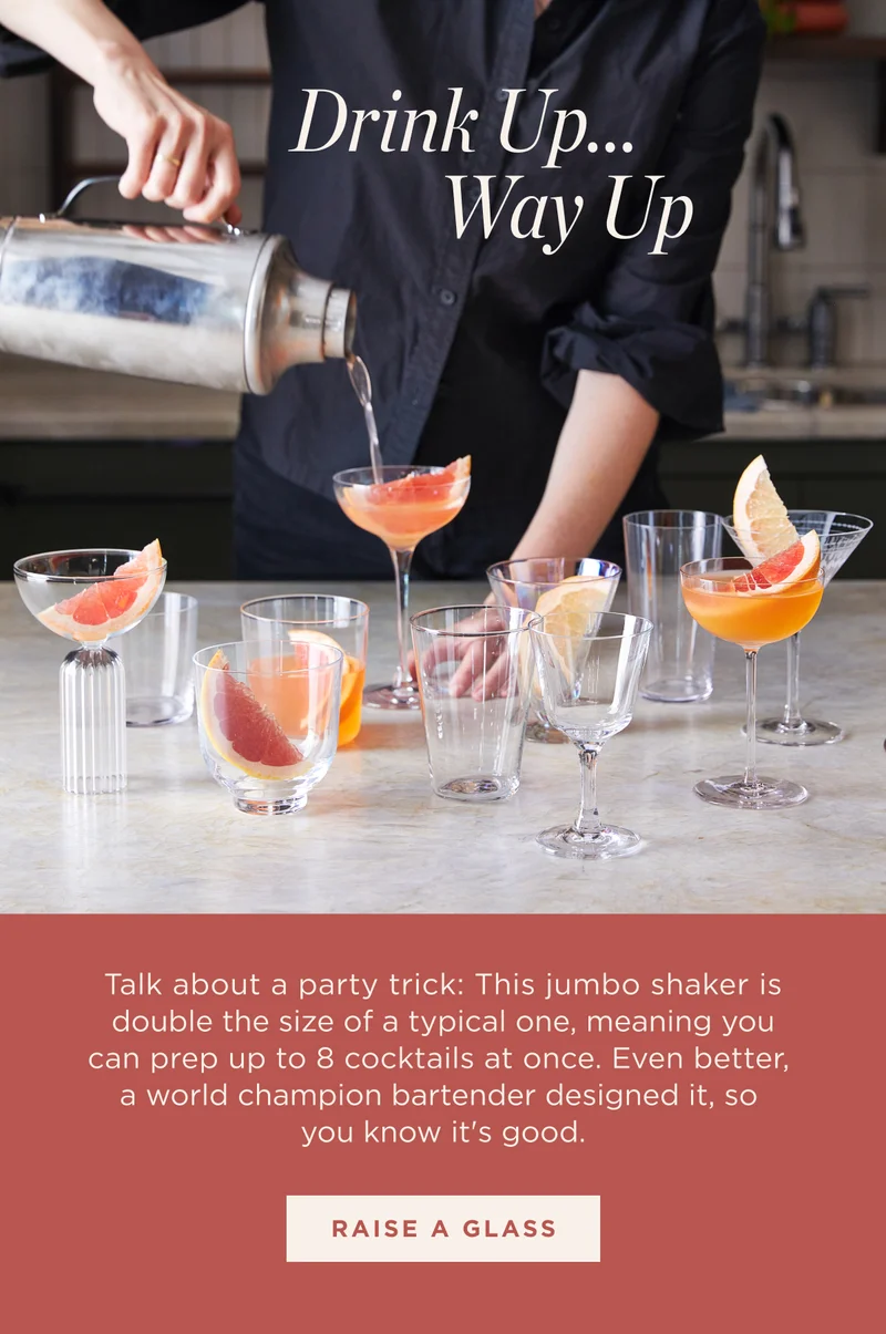 RAISE A GLASS