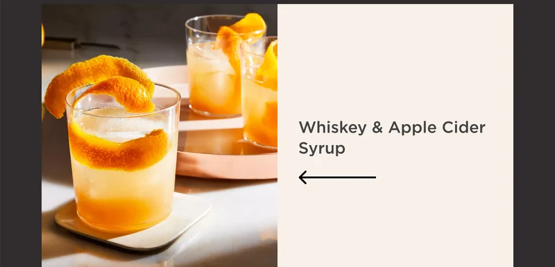Whiskey & Apple Cider Syrup