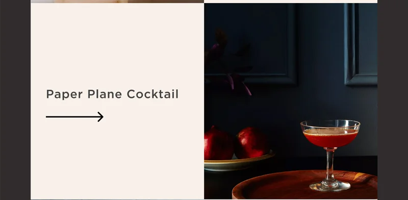 Paper Plane Cocktail