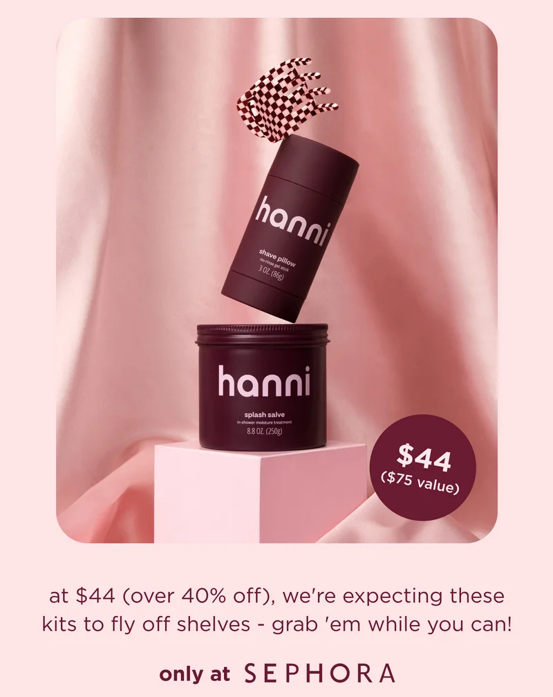 at $44 (over 40% off), we're expecting these kits to fly off shelves - grab 'em while you can!  only at SEPHORA