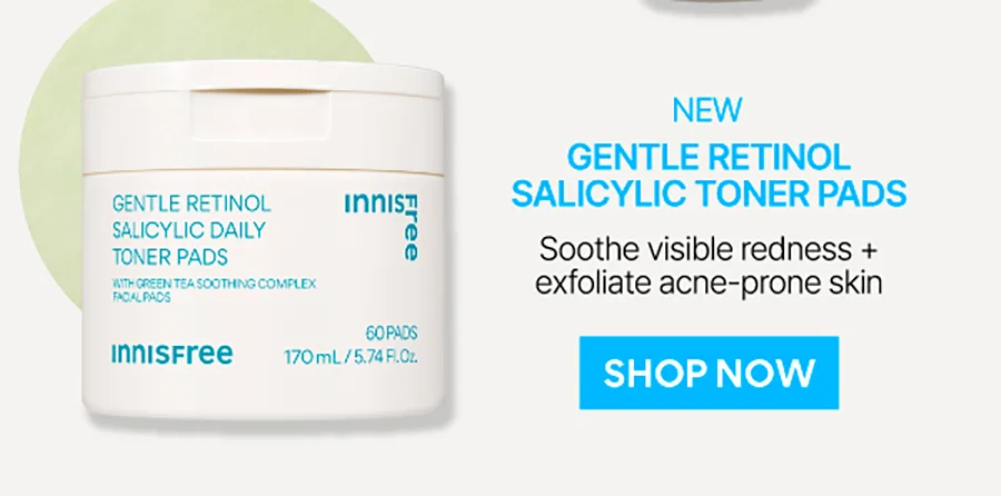 Daily Gentle Retinol Salicylic Toner Pads
