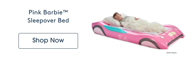 Shop - Pink Barbie™ Sleepover Bed