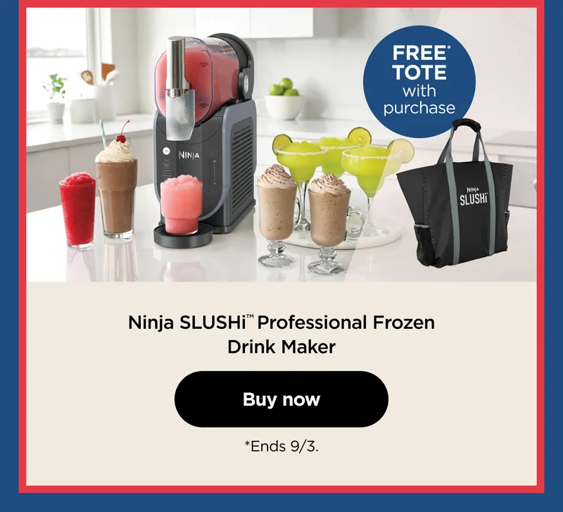 Ninja SLUSHi™ Professional Frozen Drink Maker Ends 9/3.