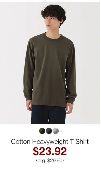 Shop Cotton Heavyweight T-Shirt