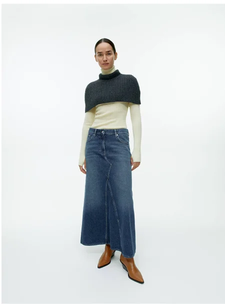 Maxi Denim Skirt