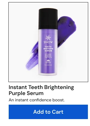 Instant Teeth Brightening Purple Serum