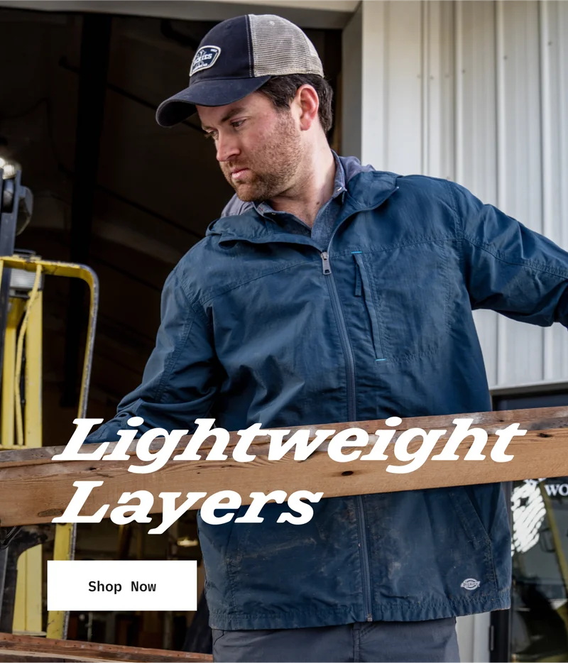 Lightweight Layers. Shop Now.