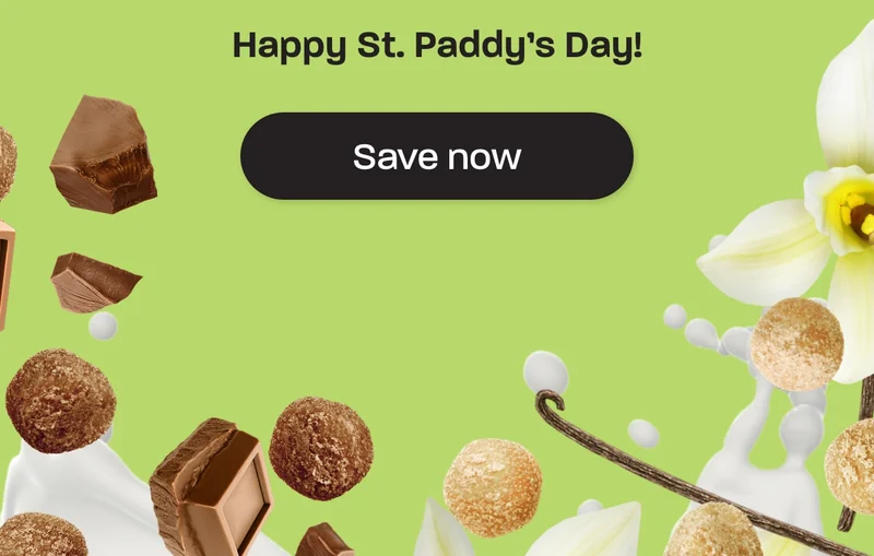 Happy St. Paddy's Day! Save now