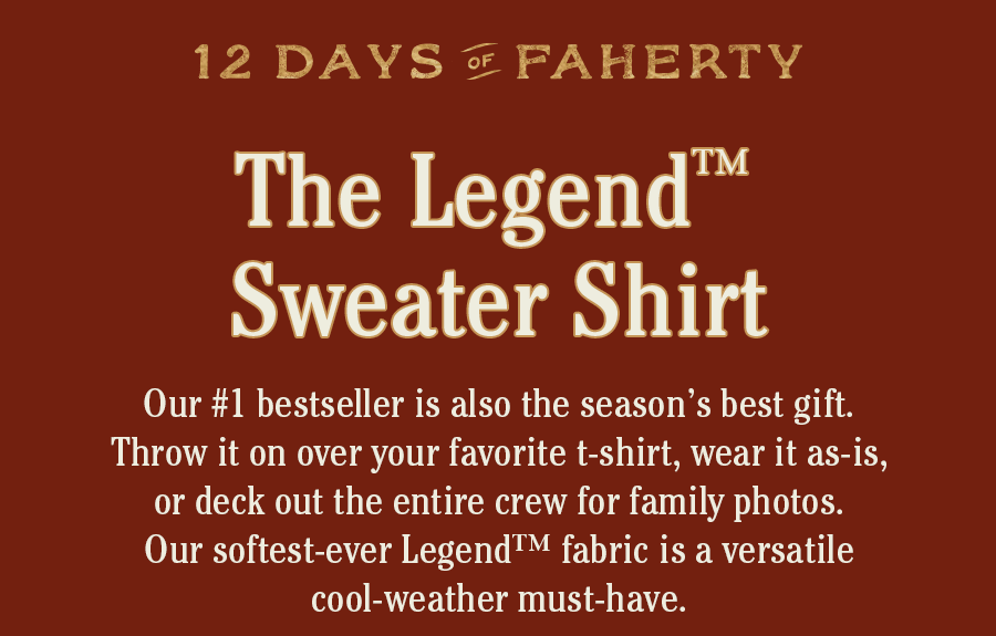 12 Days of Faherty Legend