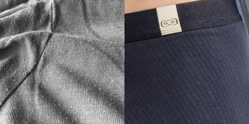 Normal Boxer Briefs vs. SuperiAir Boxer Briefs