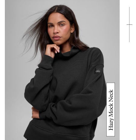 Hazy Mock Neck