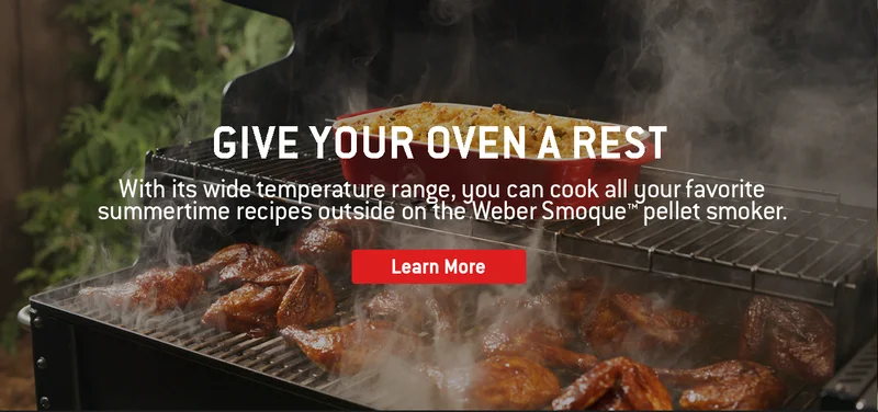 Weber® Wood Pellet Grills & Smokers
