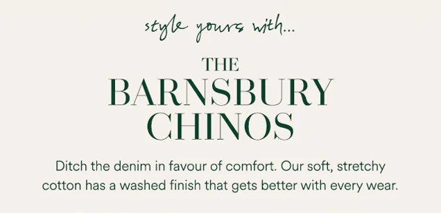 THE BANSBURY CHINOS