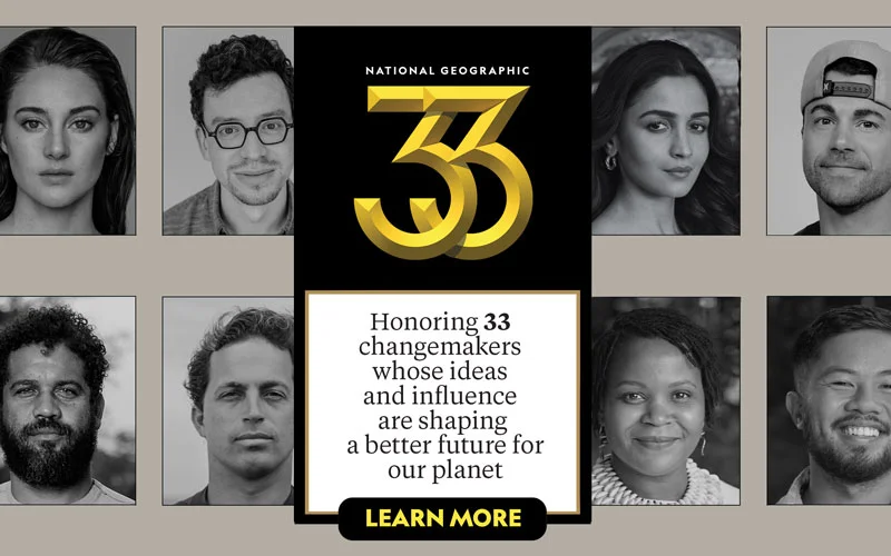 Portraits of National Geographic's Visionary honorees