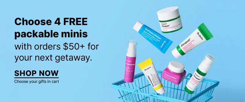 Calling all sensitive skin types. Get 3 free Cicapair full sizes with orders $65+.