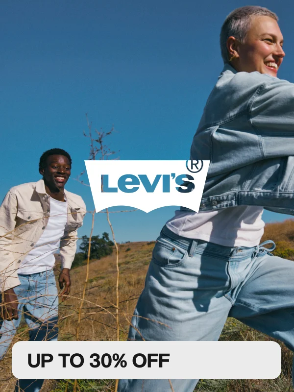 Up to 30% off Levi's