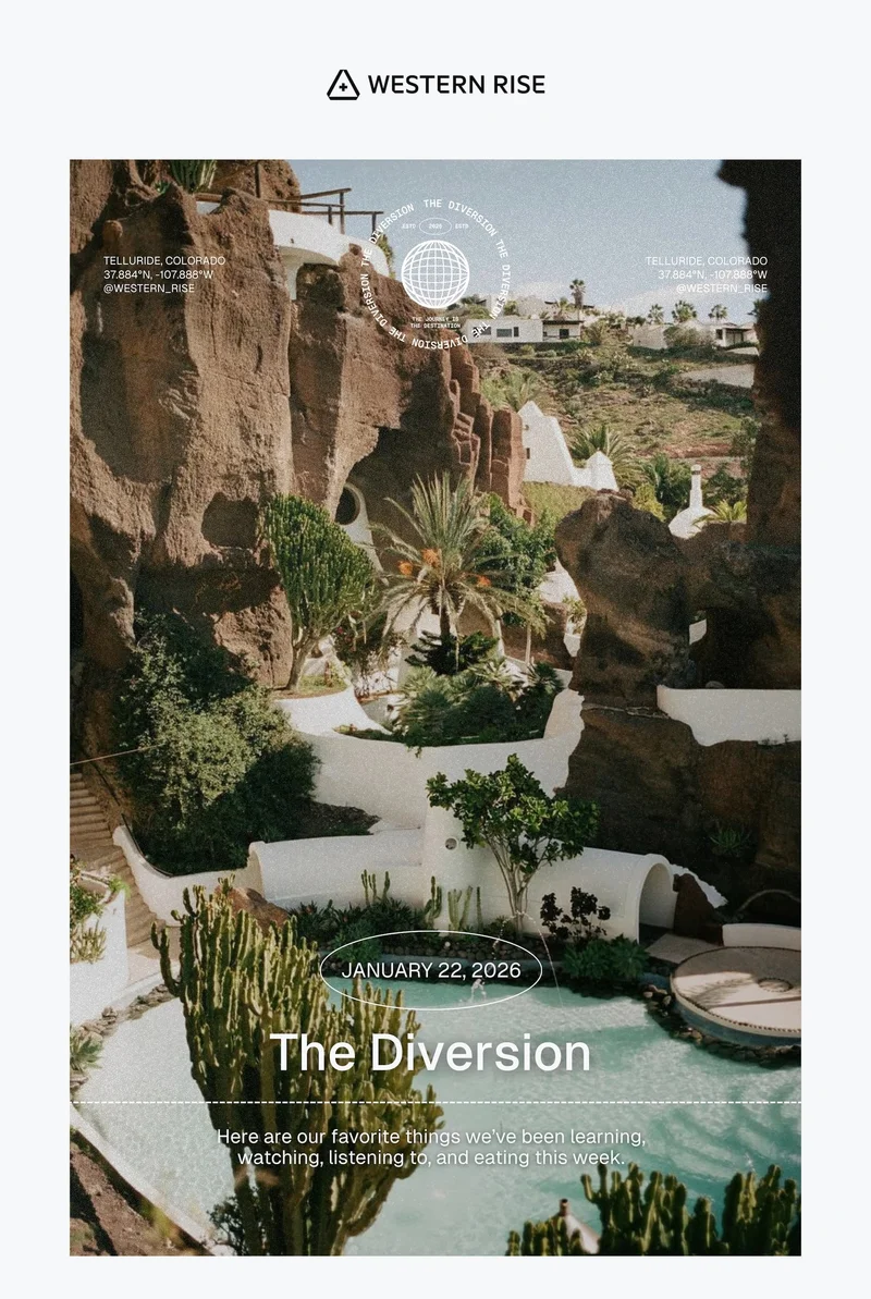 The Diversion: January 22, 2026