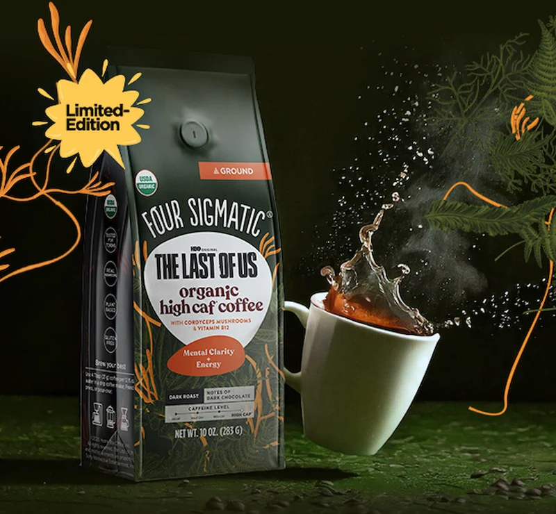 Four Sigmatic The Last Of Us Organic High Caf Coffee