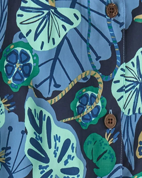 Sample print on fabric.