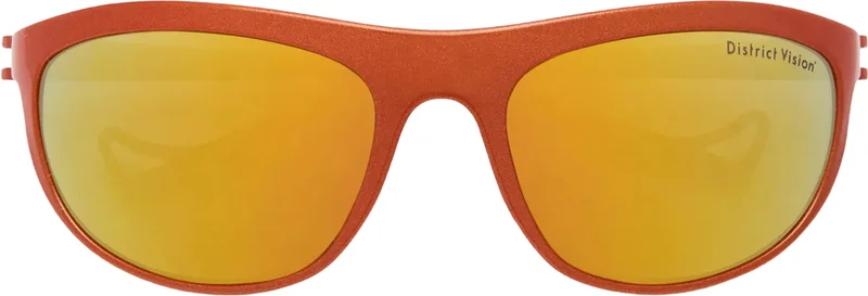 District Vision,  Sunburst - D Amber Mirror / OS